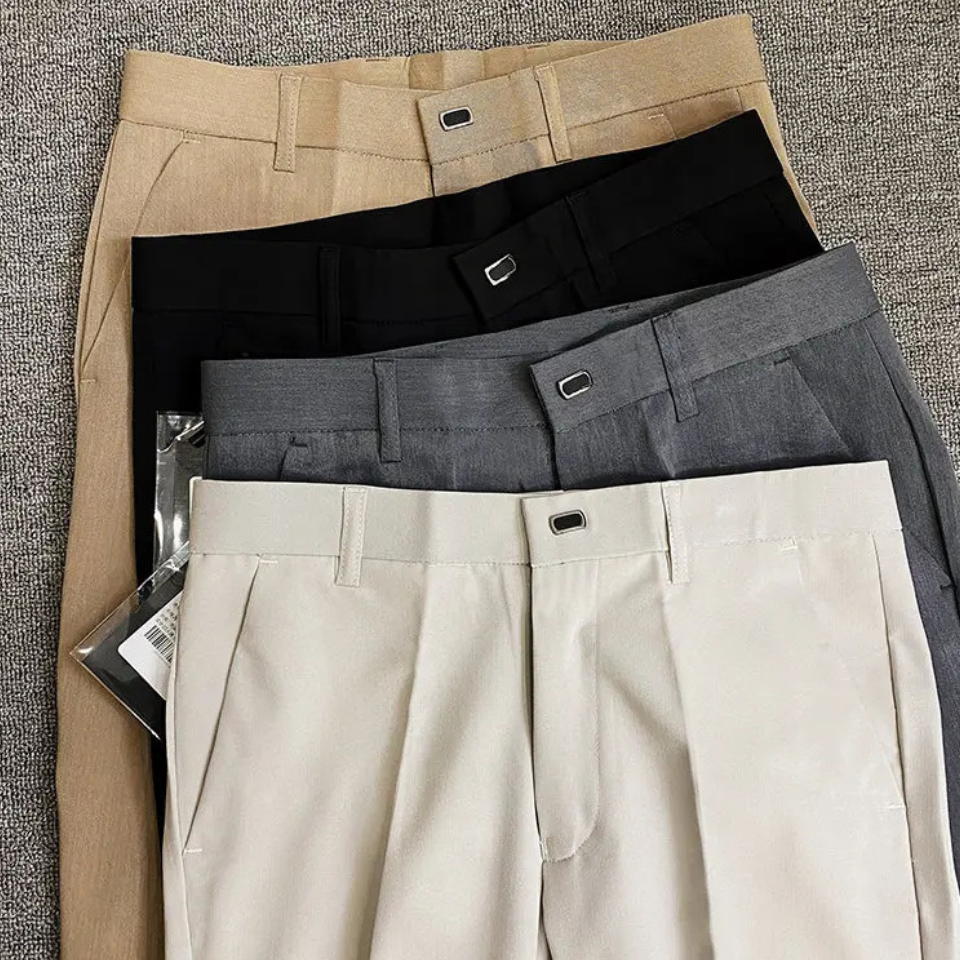 Flexible Oxford Dress Pants
