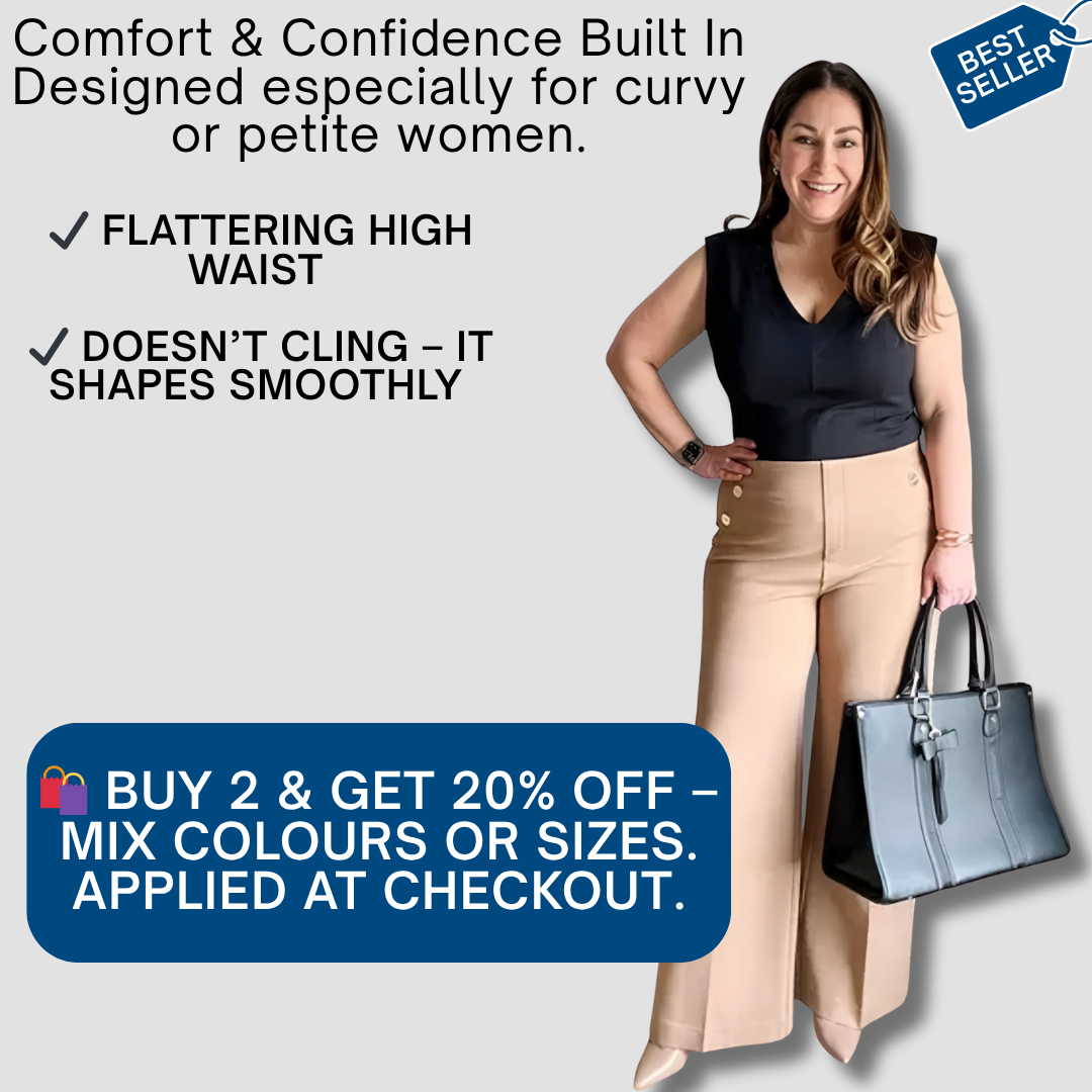 ✨ Shape-enhancing trousers without the squeeze