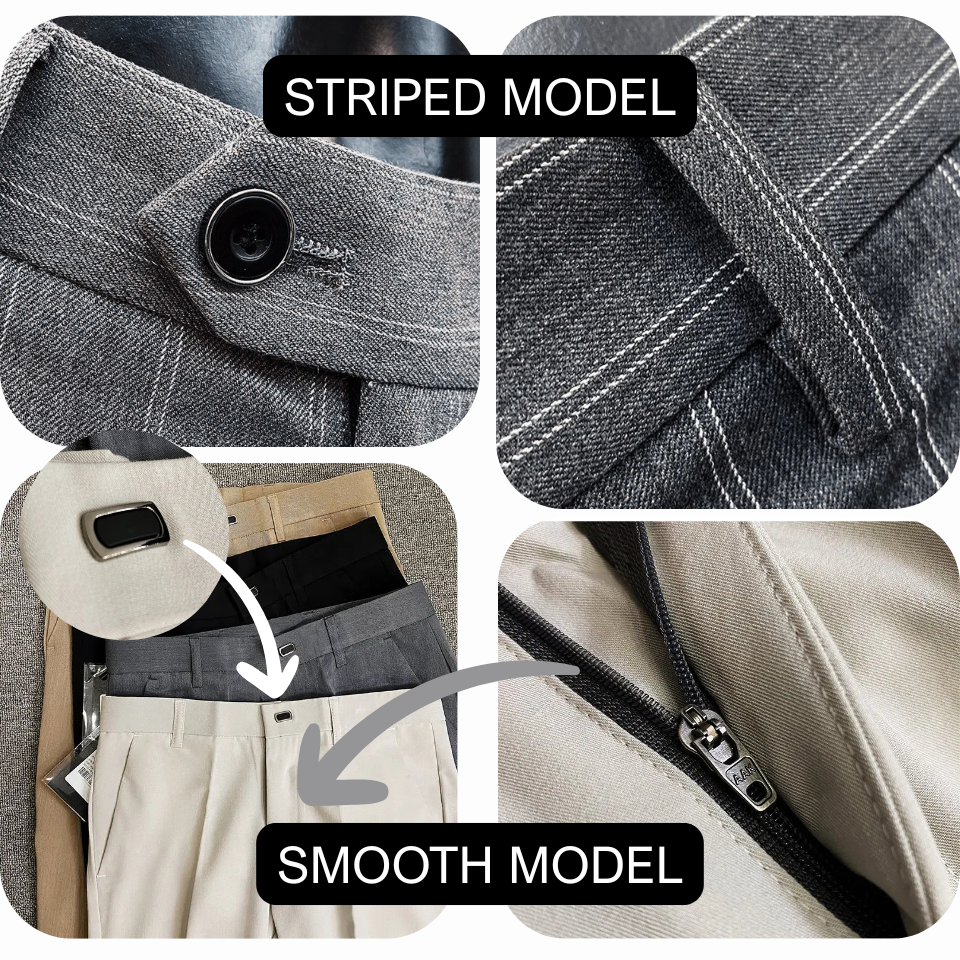 Flexible Oxford Dress Pants