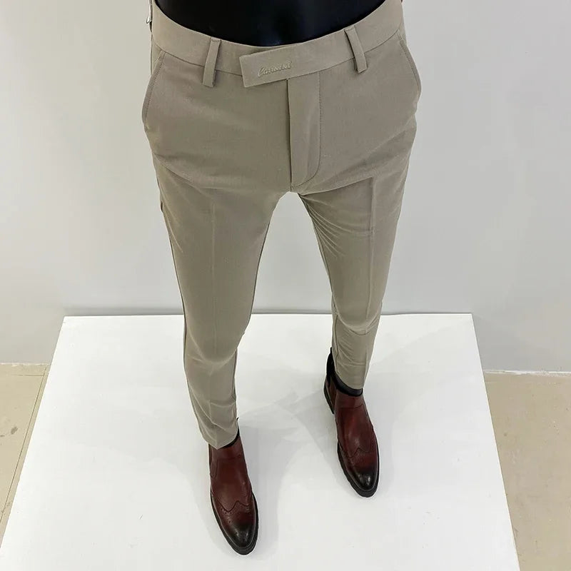 Flexible Oxford Dress Pants