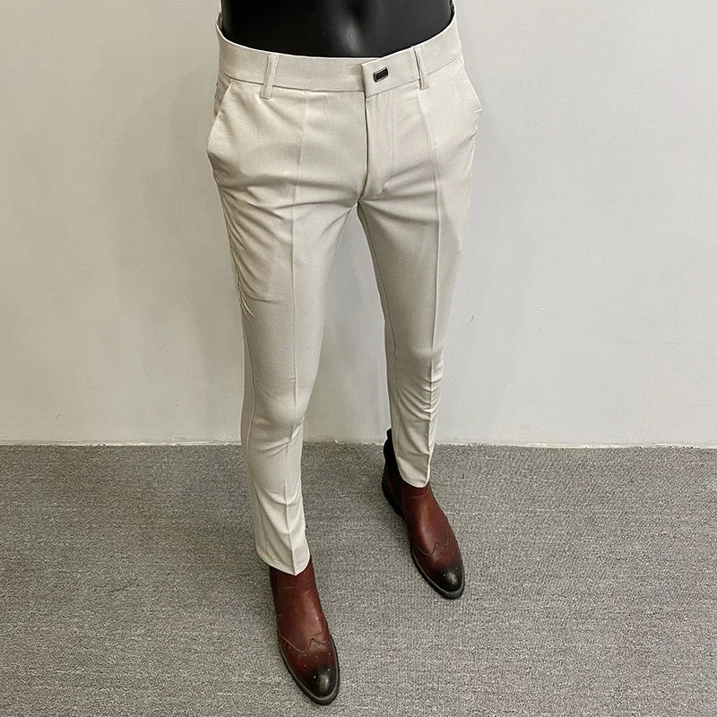 Flexible Oxford Dress Pants