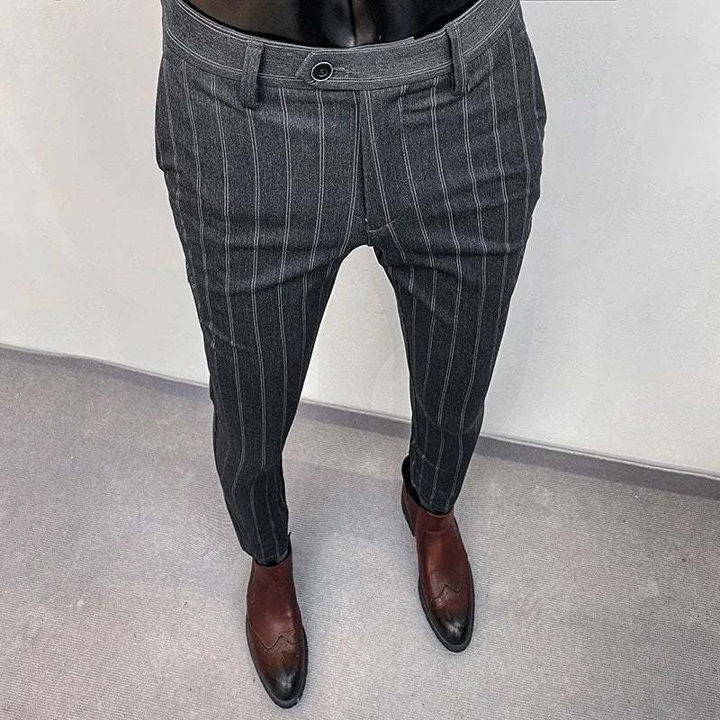 Flexible Oxford Dress Pants